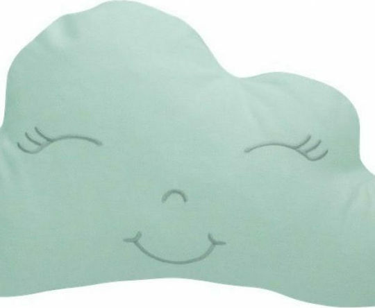 Baby Oliver Baby Oliver Nursery Decor Cradle Pillow Green 21x38cm