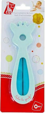 Sophie La Girafe Analog Bath Thermometer Sophie 0°C - 40°C Light Blue