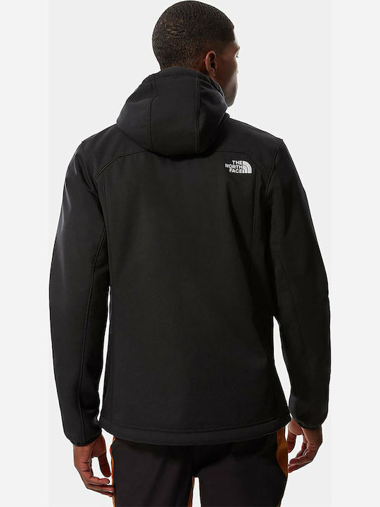 Quest Hooded Geci Barbatim Iarna Waterproof și cu Protecție Împotriva Vântului Negru