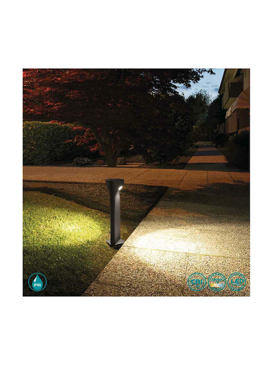 Gea Luce Varp Outdoor Floor Lamp Small Post IP65 Gray
