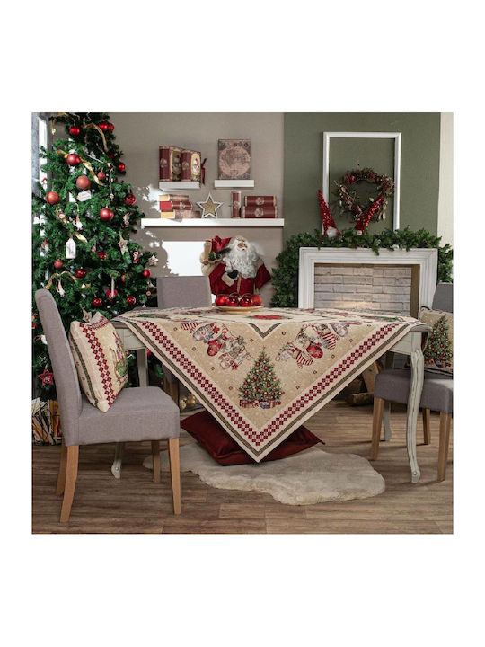 Teoran Graz Christmas Fabric Tablecloth Ornament L100xW40cm 2pcs