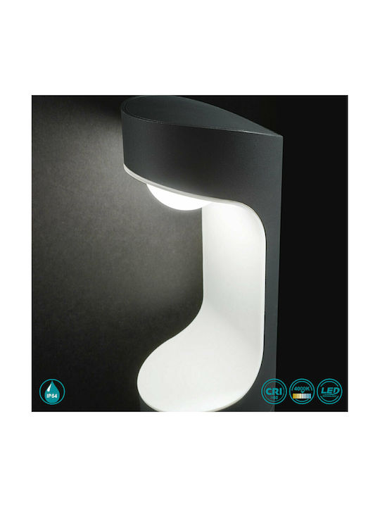 Gea Luce Anhur Outdoor Floor Lamp Small Post IP65 Black