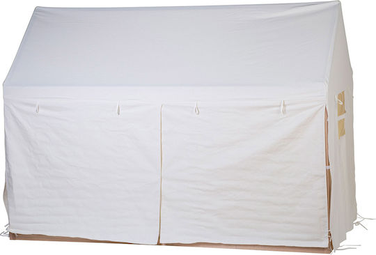 Κάλυμμα Κρεβατιού Tipi Σπίτι Λευκό 200x90cm
