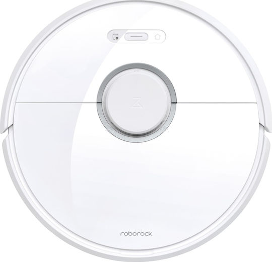 Roborock S6 Pure Σκούπα Ρομπότ με Διάρκεια Μπαταρίας έως 150min Λευκή