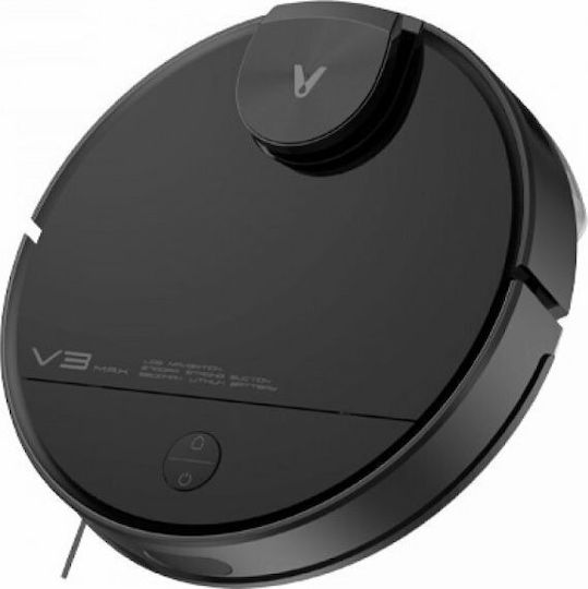 Viomi V3 Max Σκούπα Ρομπότ με Χαρτογράφηση Laser & Απορρόφηση 2700Pa Μαύρη