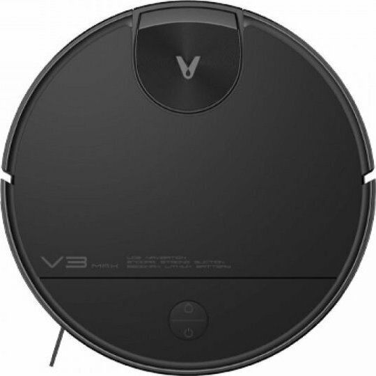 Viomi V3 Max Σκούπα Ρομπότ με Χαρτογράφηση Laser & Απορρόφηση 2700Pa Μαύρη