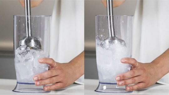 Cecotec Powerful Titanium 1000 04061 Blender de mână cu tijă din oțel inoxidabil 1000W Argint