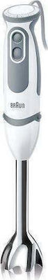 Braun Multiquick 5 Vario MQ 5000 WH Soup OX22111024 Blender de mână cu tijă din oțel inoxidabil 750W Alb