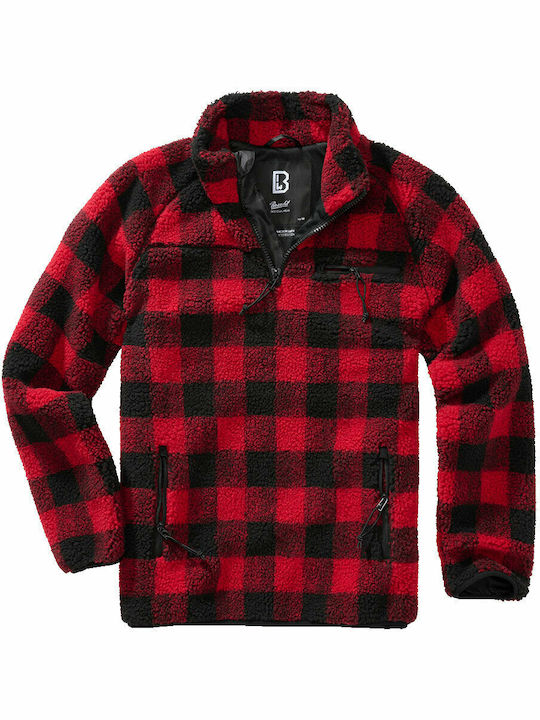 Troyer Langarm-Pullover Rot