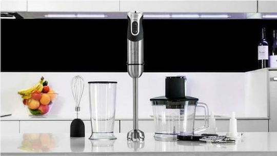 Cecotec Titanium 1000 Pro Handmixer mit Inox-Stab 1000W Schwarze