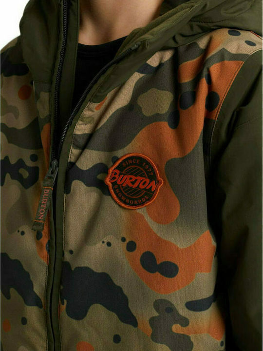 Kelp Kinderjacken & Winterjacken Lässig Lang mit Kapuzen- Khaki