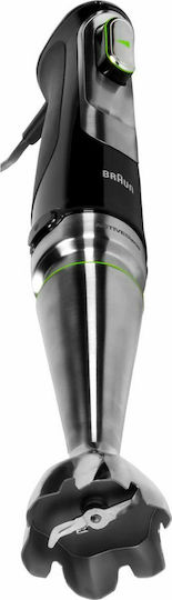 Braun Multiquick 9 Hand Blender With Stainless Steel Rod 1200W Black