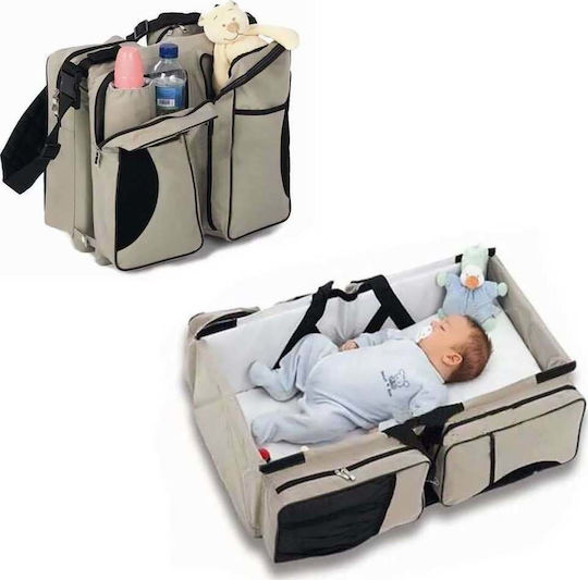 Geantă-Patut de Umăr/Mână Baby Kindom Beige