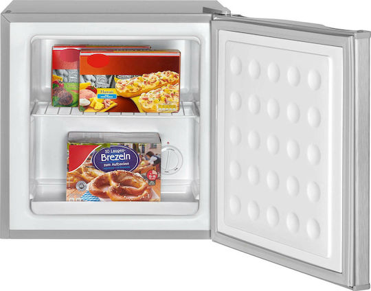 Bomann GB 341 Upright Freezer 31lt Stainless Steel