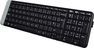 Logitech Wireless Keyboard K230 Nur Tastatur Schwarz