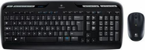 Logitech Wireless Combo MK330 Σετ Πληκτρολόγιο & Ποντίκι Ελληνικό