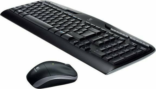 Logitech Wireless Combo MK330 Σετ Πληκτρολόγιο & Ποντίκι Ελληνικό