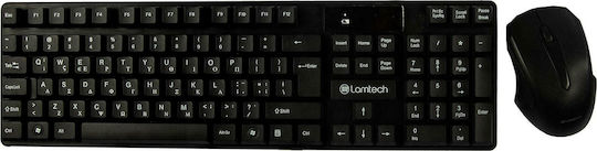 Lamtech LAM622185 Ασύρματο Σετ Πληκτρολόγιο & Ποντίκι Ελληνικό