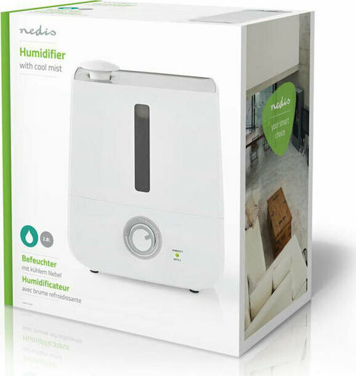 Nedis Humidifier Ultrasonic 30W for Spaces 25m²