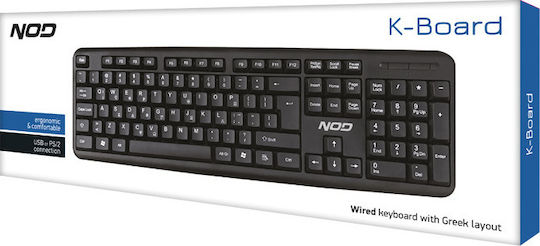 NOD KBD-004 Πληκτρολόγιο Ελληνικό