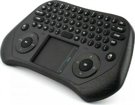 Measy GP800 Ασύρματο Πληκτρολόγιο με Touchpad Αγγλικό US
