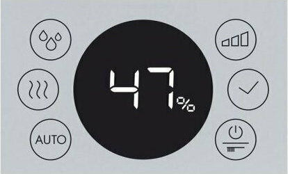 Boneco U350 Ultrasonic Υγραντήρας Υπερήχων 47W για Χώρους 60m²