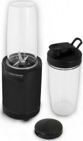 Esperanza Blender with Plastic Jug 800 ml 700W Black EKM029