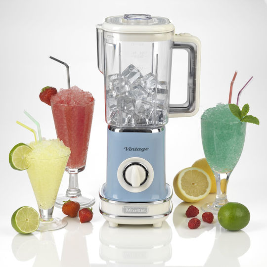 Ariete Vintage Blender with Glass Jug 1.5 lt 500W Blue