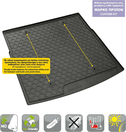 Lampa Trunk Mat Tray Type for Hyundai Santa Fe Black