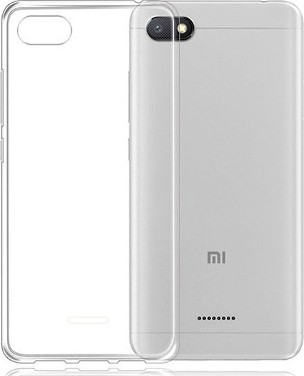 REDMI 6A ULTRA THIN Back Cover Σιλικόνης 0.3mm Διάφανο (Redmi 6a)