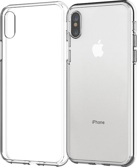 in Задна корица Силикон 0.3мм Прозрачен (iPhone XS Max)