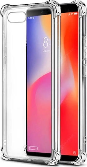 Anti Shock Umschlag Rückseite Silikon 0.5mm Transparent (Redmi 6a)