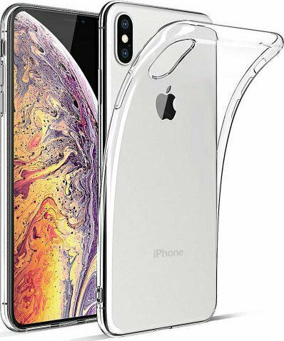 in Задна корица Силикон 0.3мм Прозрачен (iPhone XS Max)