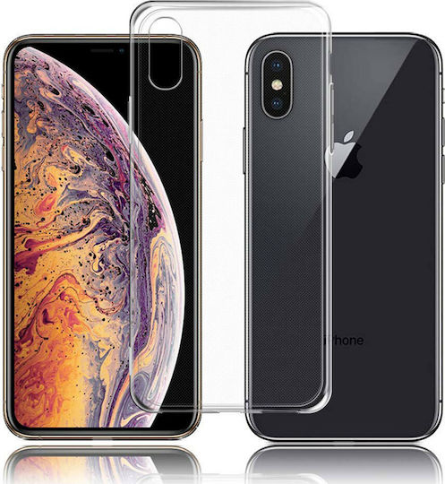 in Задна корица Силикон 0.3мм Прозрачен (iPhone XS Max)
