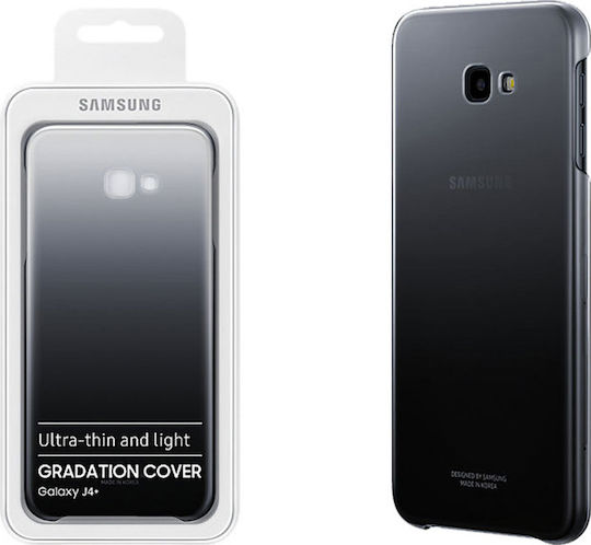 Samsung Back Cover Plastic Black (Galaxy J4+)