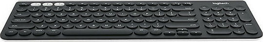 Logitech K780 Multi-device Ασύρματο Bluetooth Πληκτρολόγιο Αγγλικό US Λευκό
