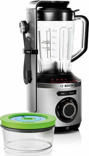 Bosch Serie 8 Mixer mit Tritan Kanäta 1,5 l 1000W Silber
