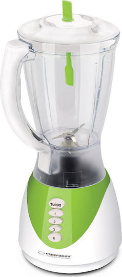 Esperanza Pina Colada Μπλέντερ με Πλαστική Κανάτα 1.5 lt 350W Πράσινο