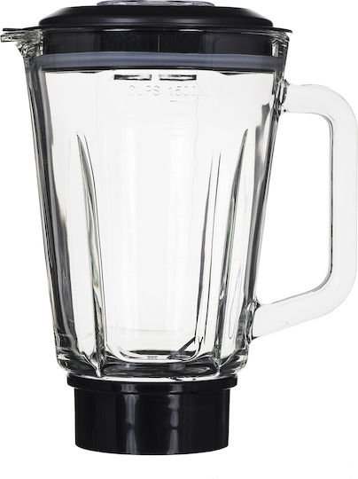 Black & Decker Blender with Glass Jug 1.5 lt 800W Gray BXJB800E