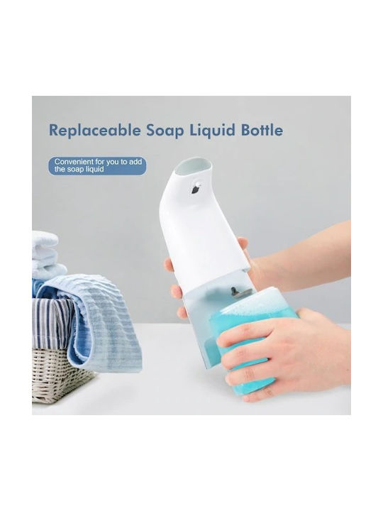 Factory Tabletop Automatic Plastic Foam Dispenser White 250ml