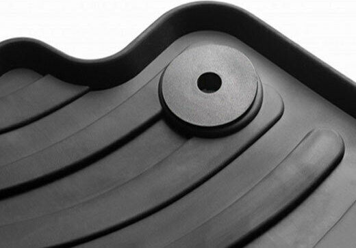 Gledring Set of Front and Rear Mats 4pcs for Volkswagen Passat / Passat CC 2010-2014 Black