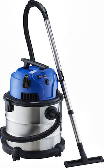 Nilfisk Multi II 22 Σκούπα Υγρών / Στερεών 1200W με Ανοξείδωτο Κάδο 22lt