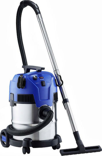 Nilfisk Multi II 22 Σκούπα Υγρών / Στερεών 1200W με Ανοξείδωτο Κάδο 22lt