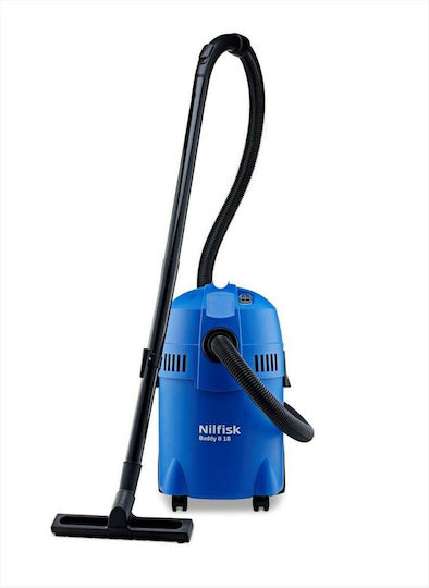 Nilfisk Buddy II 18 Staubsauger Flüssigkeiten / Feststoffe 1200W mit Kunststoff Behälter 18Es
