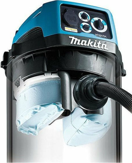 Makita Σκούπα Υγρών / Στερεών 1050W με Ανοξείδωτο Κάδο 32lt