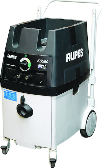 Rupes KS 260EPL Staubsauger Feststoffe 2000W mit Kunststoff Behälter 65Es