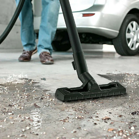 Karcher WD 3 P Σκούπα Υγρών / Στερεών 1000W με Πλαστικό Κάδο 17lt