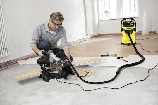 Karcher WD 5 P Σκούπα Υγρών / Στερεών 1100W με Πλαστικό Κάδο 25lt