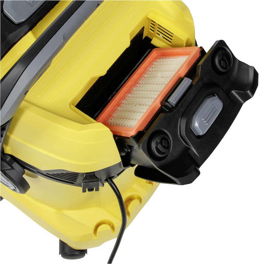 Karcher WD 5 P Σκούπα Υγρών / Στερεών 1100W με Πλαστικό Κάδο 25lt