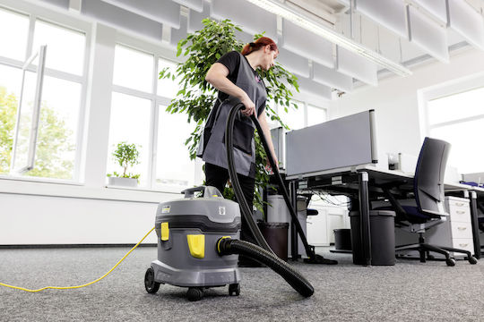 Karcher T 11/1 Classic Ηλεκτρική Σκούπα 850W με Σακούλα 11lt Γκρι